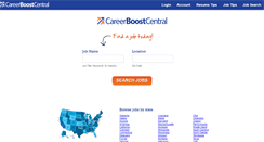 Desktop Screenshot of careerboostcentral.com
